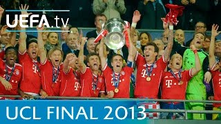 Bayern v Dortmund 2013 UEFA Champions League final highlights [upl. by Leunamesoj]