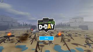 SURVIVING AND TRYING TO WIN IN DDAY DDAY ROBLOX [upl. by Tressia]