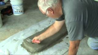 Making a Concrete Bench Part 2  The Plankmpg [upl. by Royce]