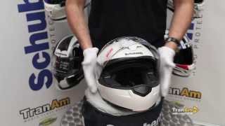 SCHUBERTH C3 C3 PRO S2 VISOR CHANGE  Full HD  Bikerheadzcouk [upl. by Anwahsit]