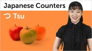 Learn Japanese Counters  Tsu  日本語の助数詞を学ぼう  つ [upl. by Garrison620]