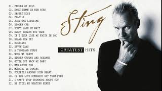 Sting  Greatest Hits Full Album  The Very Best Songs Of Sting [upl. by Notsnorb]