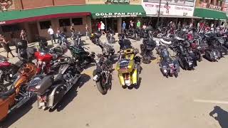 OPENING DAY USA FLAG PARADE 84th STURGIS MOTORCYCLE RALLY [upl. by Aisatsanna]