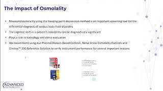 Impact of Osmolality Controls [upl. by Benildis]