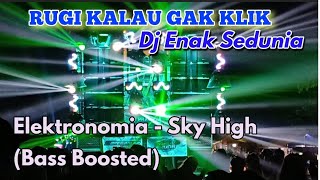 Dj Elektronomia Sky High  Bass Boosted [upl. by Herstein]