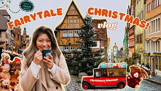 MOST ROMANTIC FAIRYTALE 🧚 CHRISTMAS TOWN 😱  Rothenburg ob der Tauber Germany Vlog [upl. by Yhtir836]