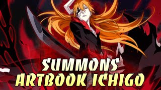 6TH ANNIVERSARY ARTBOOK ICHIGO BANNER SUMMONS BLEACH BRAVE SOULS [upl. by Retseh526]