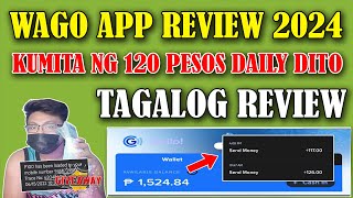 WAGO APP  KUMITA NG 120 PESOS GCASH DAILY SA BAGONG INVESTMENT  STILL PAYING  TAGALOG REVIEW [upl. by Selestina135]