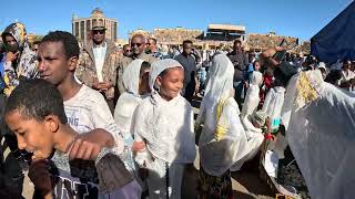 Eritrean Timket Celebration at Bahti Meskerem Asmara 4K 60 FPS [upl. by Ateuqram]