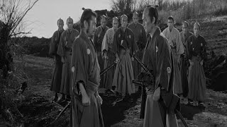 Sanjuro 1962 Ending fight scene 4K Akira Kurosawa [upl. by Aydne434]