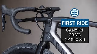 Canyon Grail CF First Ride Review  Gravel Bike Rides Well amp Looks Different [upl. by Phelgen234]