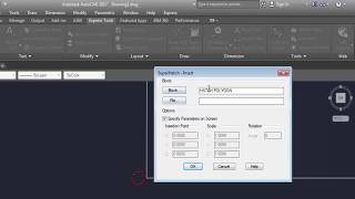 Using The SUPERHATCH command from the Express Tools tab AutoCad in UrduHindi [upl. by Mannuela]