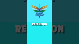 Who might LSG retain  ipl2025 retention lucknow yt [upl. by Leonerd]