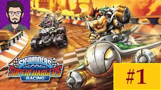 Skylanders Superchargers Racing Wii wCrash  Ep 1 [upl. by Ikcim]