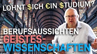 Berufsaussichten Geisteswissenschaften Studium 2019 Nicht verzagen Peter fragen [upl. by Nodnyl]