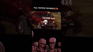 TOYOTA TACOMA 😈☠️💀toyota always best short viral tranding [upl. by Ennoid]