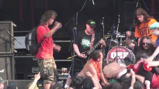 PUTRID PILE Live At OEF 2011 [upl. by Naamana526]