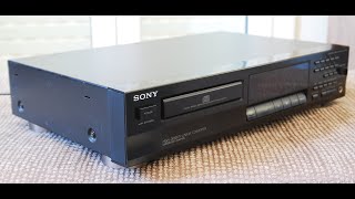 SONY CD PLAYER CDP215 [upl. by Ahseral]