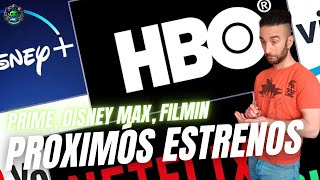 ¡ESTRENOS 🎮 ¡Semana de estrenos en Prime Video Disney Max y más Nuevas series y películas [upl. by Gorey472]