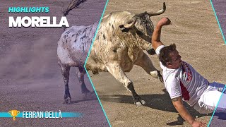 4K ▪ MORELLA ▪ Concurso de recorte libre con toros [upl. by Enner]