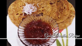 Gobi Paratha Recipe How To Make Gobi Paratha recipe At Home [upl. by Ennovoj924]