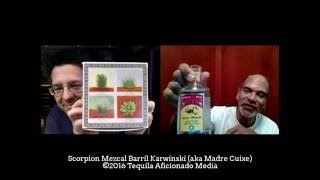 Scorpion Mezcal Barril Karwinski aka Madre Cuixe Mezcal Review  Tequila Aficionado [upl. by Esiuol]