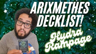 Arixmethes the Slumbering Isle Hydra Commander Decklist Profile [upl. by Ahsekyt]