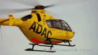 ADAC Eurocopter EC135 P2 DHBYA  Berlin  Marzahn 18102013 [upl. by Walrath]