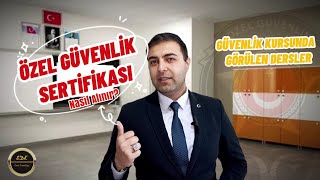 ÖZEL GÜVENLİK KİMLİK KARTI  NASIL BAŞVURU YAPILIR [upl. by Ysak]