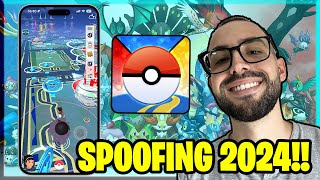 Pokemon GO Spoofing iOS amp Android  How to Spoof Pokemon GO 2024 Joystick Teleport Auto Walk [upl. by Airoled]