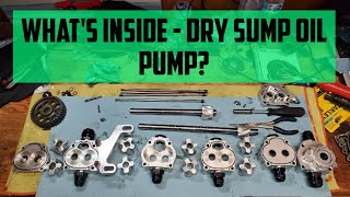 What is inside a Dry Sump oil pump How to disassemble a Peterson 5 stage oil pump [upl. by Enawtna]