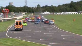 Castle Combe Saloon Olly Lewis Crash [upl. by Niltiac419]