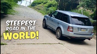 I drive up the STEEPEST Road in the WORLD [upl. by Isawk]