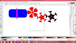 Inkscape Tutorial Deutsch Formen zeichnen Rechteck Ellipse  Stern  Spirale [upl. by Corly]