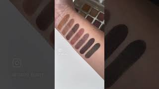 SIGMA BEAUTY • Cool Neutrals • swatches [upl. by Myna]