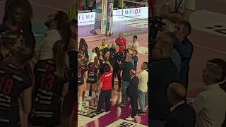 Taglio codino vice allenatore Volley Bergamo [upl. by Franklyn]