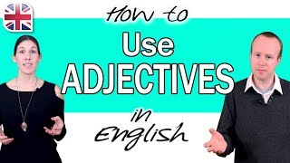 How to Use Adjectives in English  English Grammar Course [upl. by Pascasia]