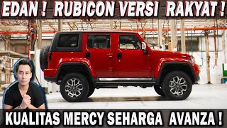 EDAN Rubicon Versi Rakyat Kualitas Mercy Harga Avanza [upl. by Donelson]