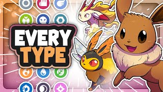 Eevee Evolutions for EVERY Missing Type [upl. by Andrew]