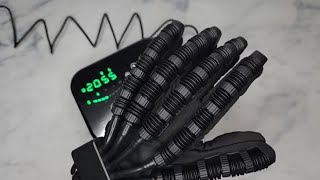 Hand Stroke Rehabilitation Equipment Robot Gloves Hand Strengthener Therapy with Heat Review [upl. by Hahseram559]