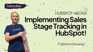 Hubspot Tips  Implementing Sales Stages [upl. by Mcarthur]