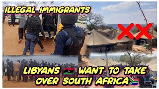 illegl military base95 libyans arrested in South Africa 🇿🇦 for operating an illegl military base [upl. by Demmahom]