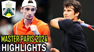 Ugo Humbert vs Marcos Giron  Paris 2024 [upl. by Ydoj]