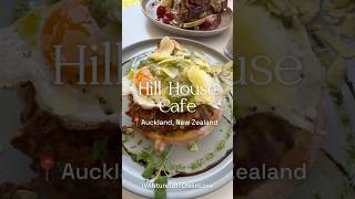 HILL HOUSE CAFE in Auckland New Zealand 🇳🇿 [upl. by Nicolau]