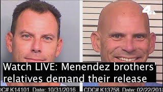 LIVE Menendez brothers’ relatives to hold news conference at 1 pm [upl. by Inajar]