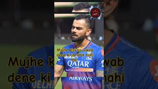 Virat Kohli replyed to his trollers viratkohli kingkohli indiancricketer socialadventures [upl. by Ketti283]