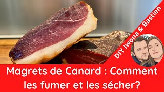 MAGRET DE CANARD Fumé et Séché à la maison [upl. by Deevan]