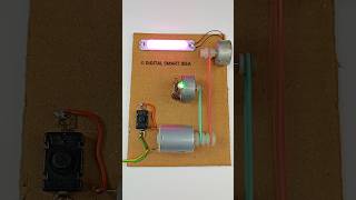 DIY DC to DC Motor Generator  How to Make a DC Motor Generator shorts motor scienceproject [upl. by Otrevlig]