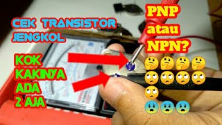 Tutorial Cara Cek Transistor Jengkol  3055  2955 [upl. by Fanya]