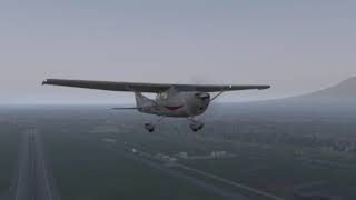 XPLANE 11  VOO NÁPOLES ITA LIRN PALERMO ITA LICJ  CESSNA 172 SKYHAWK [upl. by Hoebart]